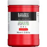 Liquitex Professional Heavy Body Akrilik Boya 946ML Cadmium-Free Red Medium 894 S5