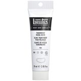 Liquitex Professional Heavy Body akrilik boya, Mischweiß transparent, Acrylfarbe 59ml Tube