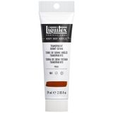 Liquitex Professional Heavy Body akrilik boya, Siena Gebrannt Transparent, Acrylfarbe 59ml Tube