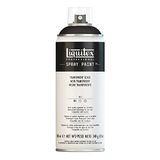 Liquitex Profesyonel Sprey Boya - Akrilik Boya, Su Bazlı Boya Spreyi, Solmaz, 400 ml - Şeffaf Siyah