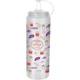 Lira 3 Adet Şeffaf Plastik Masterchef Sosluk Ketçap Mayonez Sos Şişesi 700ML