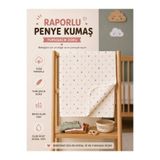 LİRONA %100 Pamuk Raporlu Penye Kalpli Bebek Battaniyesi & Örtüsü – Yumuşak Dokulu, Çok Amaçlı Yenidoğan Battaniyesi