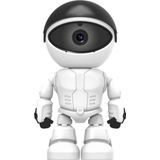 Lisa Butik 1080P Robot Görünümlü Wifi Ip Bebek Bakıcı Güvenlik Kamerası Kablosuz Gece Görüşlü