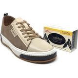 Lisans %100 Hakiki Nubuk Deri Ortopedik Erkek Günlük Sneaker Yazlık Ayakkabı Yeni Sezon 40-44 - Bej
