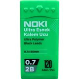 Lisanslı 2B Ultra Esnek Kalem Ucu 0.7 Mm 120'Li - 1 Adet Pembe