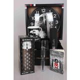 LİSANSLI BEŞİKTAŞ "PREMIUM FULL + FULL SET" DUVAR SAATİ İLE