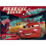 Lisanslı Cars Arabalar Şimşek A4 Çıtçıtlı Dosya Fireball Beach Racers - Kırmızı