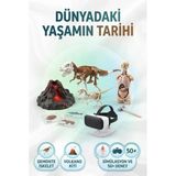 Lisanslı Clemen-Toni Dünyadaki Yaşamın Tarihi Seti - Sanal Gerçeklik Gözlüklü Bilim Ve Deney Kiti