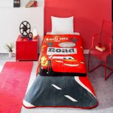 Lisanslı Disney Cars Road Tek Kişilik Battaniye 000000001000049685 Çok Renkli