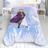 Lisanslı Disney Frozen 2 Windy Battaniye - Renkli - 160 x 220 cm
