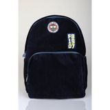 Lisanslı Fenerbahçe 1907 Velvet Heritage Collection Büyük Boy Kadife Çanta - Lacivert