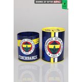 Lisanslı Fenerbahçe Metal Kalemlik ve Kumbara Seti Dekomus Cep Defteri Hediyeli - 1 - Lacivert