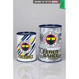 Lisanslı Fenerbahçe Orta ve Küçük Boy Kumbara Seti Dekomus Cep Defteri Hediyeli - 1 - Lacivert