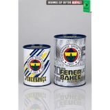 Lisanslı Fenerbahçe Orta ve Küçük Boy Kumbara Seti Dekomus Cep Defteri Hediyeli
