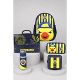 Lisanslı Fenerbahçe Yellow Collection 3D Baskılı Küçük Boy Anaokul,Saplı Klasör ve Kalem Çantası,Beslenme Kabı ve 500 Ml Matara Seti - 1 - Lacivert