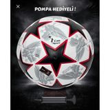 Lisanslı Futbol Topu Fenerbahçe Galatasaray Beşiktaş Topları Makine Dikişli Iç ve Dış Zemin Kullanımı Için Pompa Hediyeli - Siyah - Beyaz