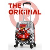 Lisanslı Hot Wheels Policarbon Çocuk Valizi Kırmızı 2988
