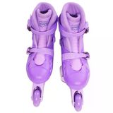Lisanslı Kuromi Inline 4 Tekerlekli Paten – Ayarlanabilir 34-37 Numara