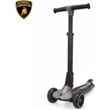Lisanslı L1 Luxury Katlanabilir 3 Tekerlekli Işıklı Çocuk Scooter - Gri