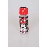 LİSANSLI MINNIE MOUSE TRITAN MATARA 500 ML - Kırmızı - 1