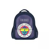 Lisanslı Orjinal Fenerbahçe Logo Desenli Okul Sırt Çantası (25760)