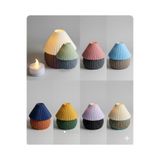 Lisanslı Pilli (Tealight mum) Mantar Abajur - Renk Seçenekli TEALİGHT Gece Lambası Renk Seçenekli 85 x 70