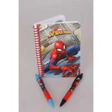 LİSANSLI SPIDERMAN ÇİZGİLİ NOT DEFTERİ VE VERSATİL UÇLU KALEM 0.7 mm 2'LİSİ - Mavi - 1