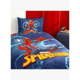 Lisanslı Spiderman Dark Tek Kişilik Yatak Örtüsü Seti