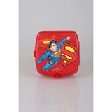 LİSANSLI SUPERMAN 2 KATLI BESLENME KUTUSU / LUNCH BOX - Kırmızı - 1