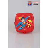 LİSANSLI SUPERMAN 2 KATLI BESLENME KUTUSU / LUNCH BOX - Kırmızı - 1