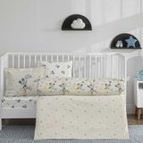 Lisanslı Taç Disney Mickey Mouse Bebek Nevresim Takımı Renkli 100 x 150 cm Çizgi Kahraman Desenli