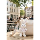 Lisanslı Tavşan Peluş Anahtarlık – Beyaz 30 Cm