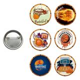 Lisanslı Yaka Çanta Rozeti Basketbal 6Lı