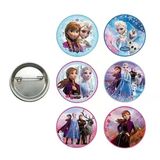Lisanslı Yaka Çanta Rozeti Frozen 6Lı