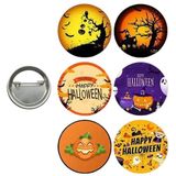 Lisanslı Yaka çanta rozeti HALLOWEEN 6LI
