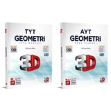 Lise 3D Yayınları 2024 Tyt Ayt Geometri Soru Bankası Seti 1021938802