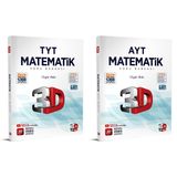 Lise 3D Yayınları 2024 Tyt Ayt Matematik Soru Bankası Seti 911938891