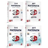 Lise 3D Yayınları 2024 Tyt Ayt Matematik Video Destekli Defter + Soru Seti 4 Kitap 1253909925