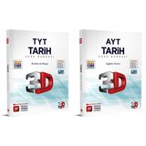 Lise 3D Yayınları 2024 Tyt Ayt Tarih Soru Bankası Seti 1031938803