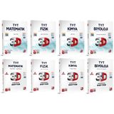 Lise 3D Yayınları 2024 Tyt Matematik + Fizik + Kimya + Biyoloji Video Destekli Defter + Soru Seti 8 Kitap 1307843030