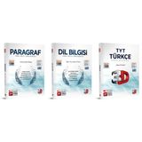 Lise 3D Yayınları 2024 Tyt Türkçe + Paragraf + Dil Bilgisi Soru Bankası Seti 902958390