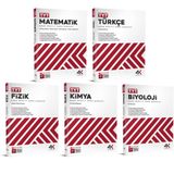Lise 4K 2026 Tyt Matematik + Türkçe + Fizik + Kimya + Biyoloji Soru Bankası Seti 5 Kitap 684847168