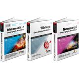 Lise Aydın 2024 Tyt Matematik + Geometri + Türkçe Ders İşleyiş Seti 3 Kitap 3552965555