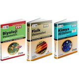 Lise Aydın 2025 Tyt Fizik + Kimya + Biyoloji Deneme Seti 3 Kitap 5442938844