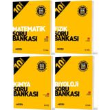 Lise Hız 2026 10. Sınıf Matematik + Fizik + Kimya + Biyoloji Soru Bankası Seti 4 Kitap 2033942803