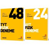 Lise Hız Yayınları Tyt Fizik + Ayt Fizik Deneme Seti 2 Kitap 3141921414