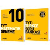 Lise Hız Yayınları Tyt Matematik + Türkçe Deneme Seti 2 Kitap 3001921400