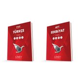 Lise Limit Kurumsal Tyt Türkçe + Ayt Edebiyat Soru Bankası Seti 2 Kitap 9821955082