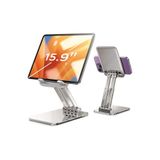 LISEN A170 Tablet Standı - Katlanabilir iPad / Tablet/Telefon Masaüstü Tutucu, Taşınabilir Monitör S