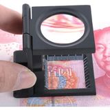 Lisinya -25X25 mm Full Çelik Kaplı Katlamalı Büyüteç TH-9005B ( Lisinya )